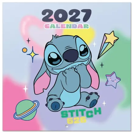 Disney Stitch 2027 Wandkalender 30 x 30 cm Produktfoto