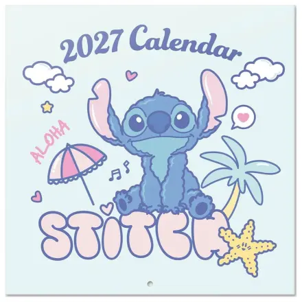 Disney Stitch 2027 Wandkalender 30 x 30 cm Produktfoto
