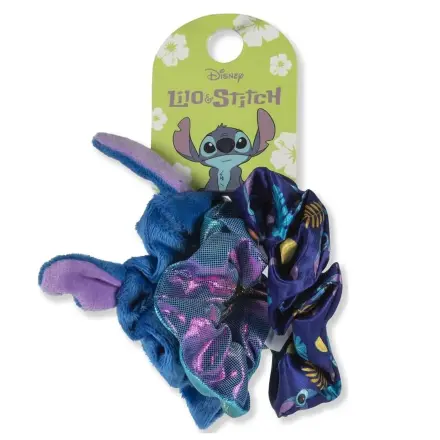 Disney Stitch 3er Haargummis Set Produktfoto