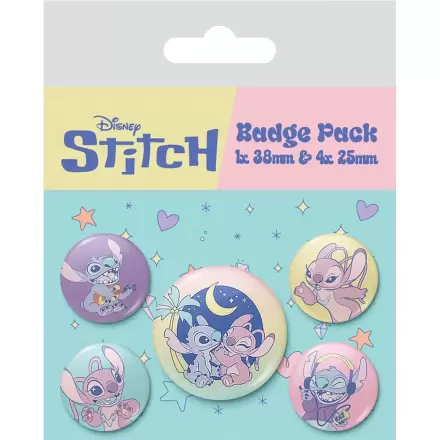 Disney Stitch Set mit 5 Pins Produktfoto