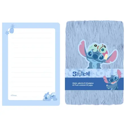 Disney Stitch A5 Plüsch Notizbuch Produktfoto