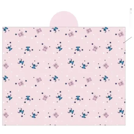 Disney Stitch & Angel „Pink“ Kapuzendecke 120x150cm Produktfoto
