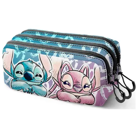 Disney Stitch & Angel Dreifach-Federmäppchen Produktfoto