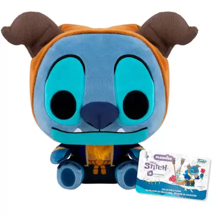 Disney Stitch as Beast Plüschfigur 17,5cm Produktfoto