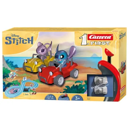 Disney Stitch Carrera First Autorennbahn Set Disney Stitch 2,4 Produktfoto