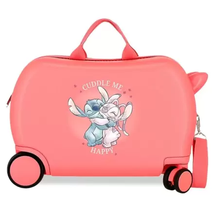 Disney Stitch Cuddle Me Coral ABS Koffer 45cm Produktfoto