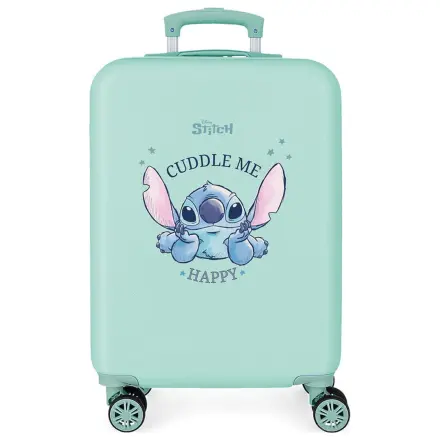 Disney Stitch Cuddle Me Happy ABS Trolley Koffer 55cm Produktfoto
