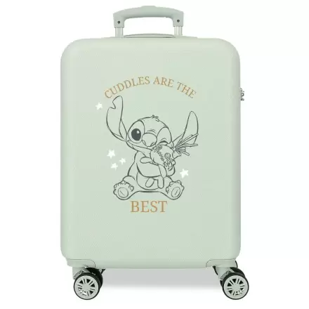 Disney Stitch Cuddles Are the Best ABS Trolley Koffer 55cm Produktfoto