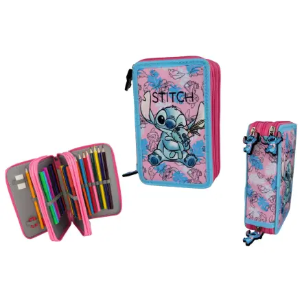 Disney Stitch Puppe Dreifach-Federmäppchen Produktfoto