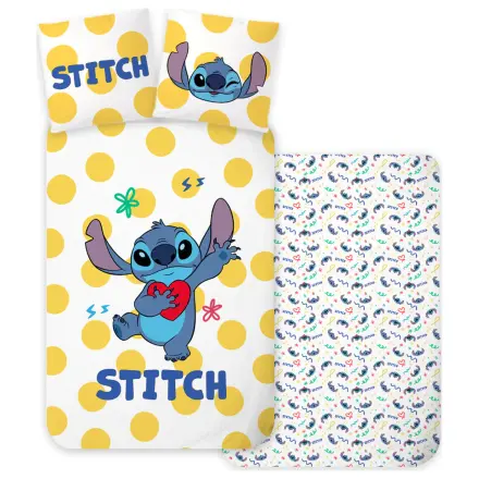 Disney Stitch Dots Kinder und Vorschulkinder Bettbezug Produktfoto