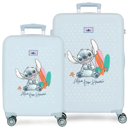 Disney Stitch From Hawai ABS 2-teiliges Trolley-Kofferset 55/65cm Produktfoto