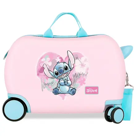 Disney Stitch Heart ABS Trolley-Koffer 45cm Produktfoto