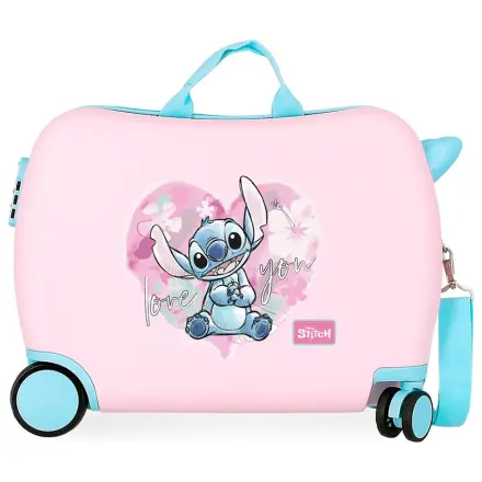 Disney Stitch Herz ABS Trolley Koffer 50cm Produktfoto