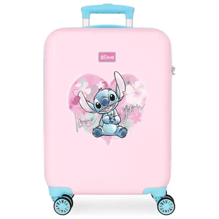 Disney Stitch Heart ABS Trolley-Koffer 55cm Produktfoto