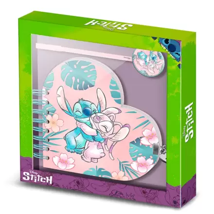 Disney Stitch Heart Notizbuch- und Stiftpaket termékfotója