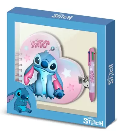 Disney Stitch Tagebuch und Stift Produktfoto