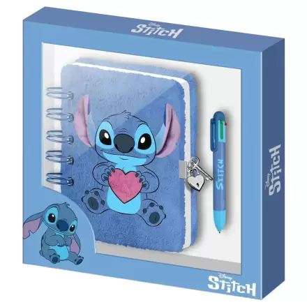 Disney Stitch Plüschtagebuch und Stift Produktfoto