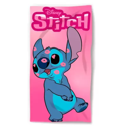 Disney Stitch Kiss Microfaser Strandtuch termékfotója