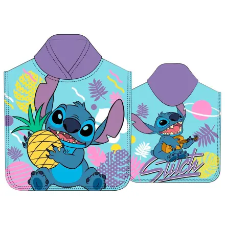 Disney Stitch Mikrofasertuch Poncho Handtuch Produktfoto