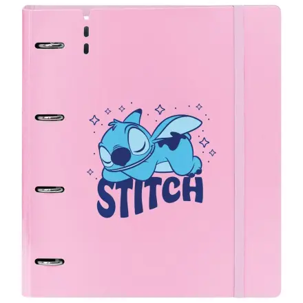 Disney Stitch Ohana A4 Karton 4 Ringe Ordner mit Blättern Produktfoto