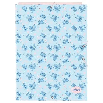 Disney Stitch Ohana A4 Kartonordner mit Klappen Produktfoto