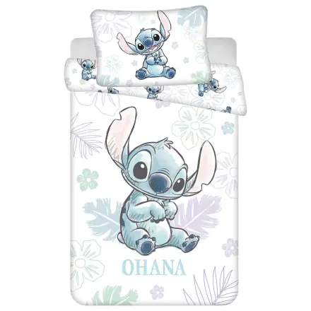 Disney Stitch Ohana Weißer Kinder Bettbezug Produktfoto