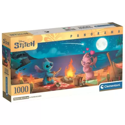 Disney Stitch Panorama Puzzle 1000St Produktfoto