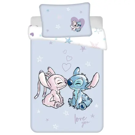 Disney Stitch Lila Kinder Bettbezug Produktfoto
