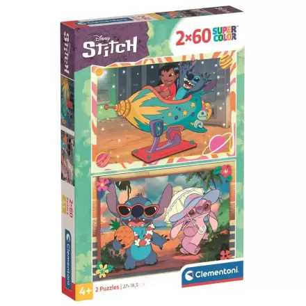 Disney Stitch Puzzle 2x60St Produktfoto