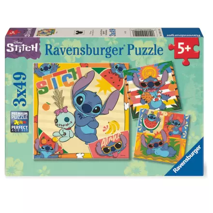 Disney Stitch Puzzle 3x39 Teile Produktfoto