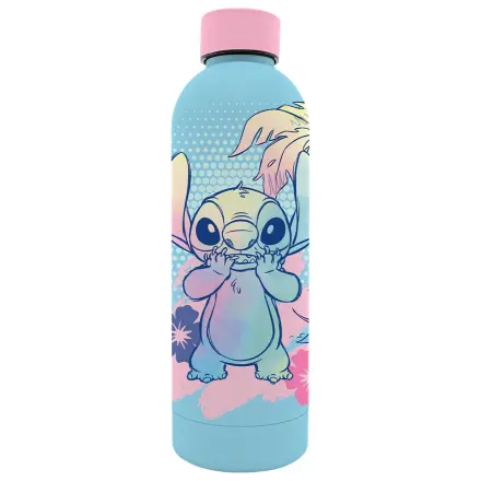 Disney Stitch Edelstahl Soft Touch Trinkflasche 500ml Produktfoto
