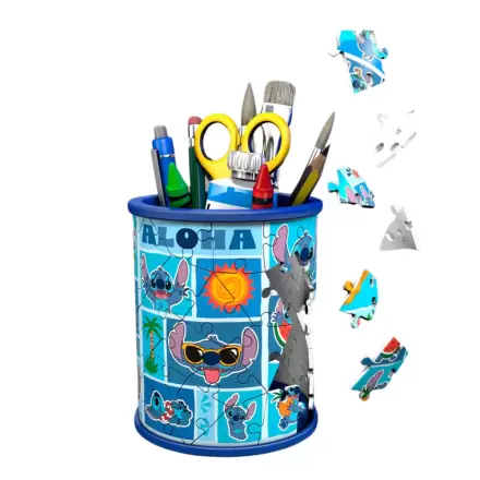 Disney Stitch Stifthalter 3D Puzzle 54-teilig Produktfoto