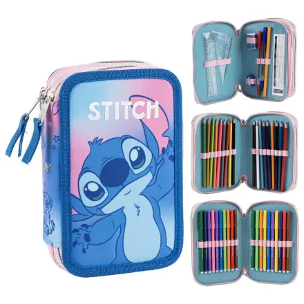 Disney Stitch Dreifach-Federmäppchen Produktfoto