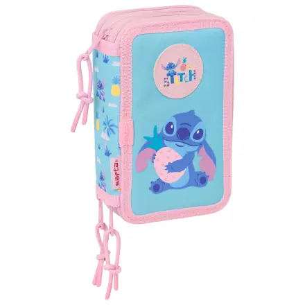 Disney Stitch Waves dreifaches Federmäppchen 37-teilig Produktfoto