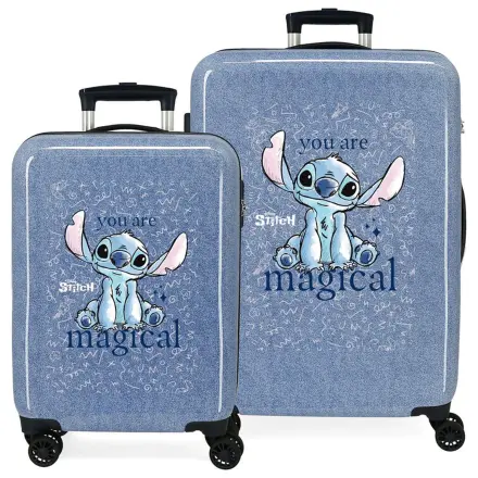Disney Stitch You Are Magical Set 2 ABS Trolley-Koffer 55-65cm Produktfoto