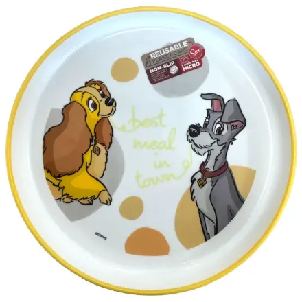 Disney Lady and the Tramp Best rutschfeste Mikro flache Platte Produktfoto