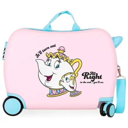 Disney Beauty and the Beast Chip All Right ABS Trolley Koffer 50cm Produktfoto