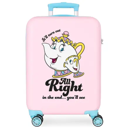 Disney Beauty and the Beast Chip All Right ABS Trolley Koffer 55cm Produktfoto
