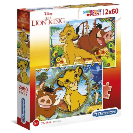 Disney The Lion King Puzzle 2x60 Teile Produktfoto