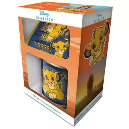 Disney Tasse, Untersetzer und Schlüsselanhänger König der Löwen Simba Produktfoto