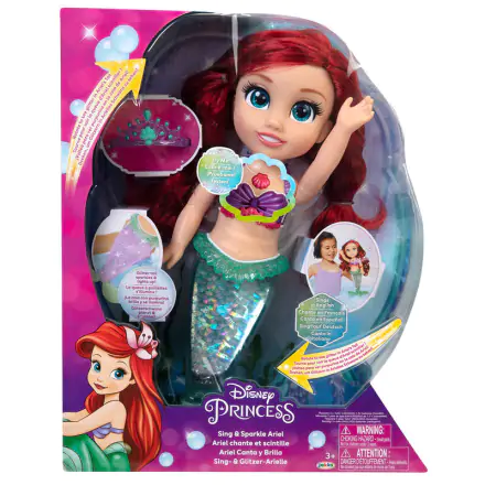 Disney The Little Mermaid Ariel musizieren Puppe 38cm Produktfoto