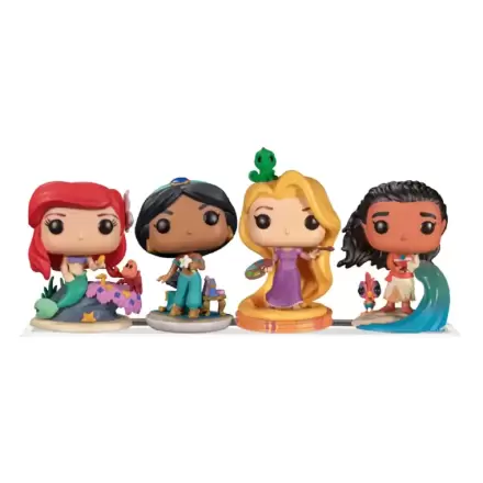 Disney POP! Movies Vinyl Figuren 4er-Pack Ultimate Princess (GW) 9 cm Produktfoto
