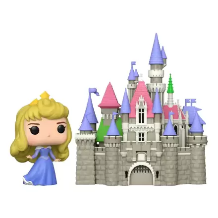 Disney: Ultimate Princess POP! Town Vinyl Figur Aurora & Castle (Dornröschen) 9 cm termékfotója