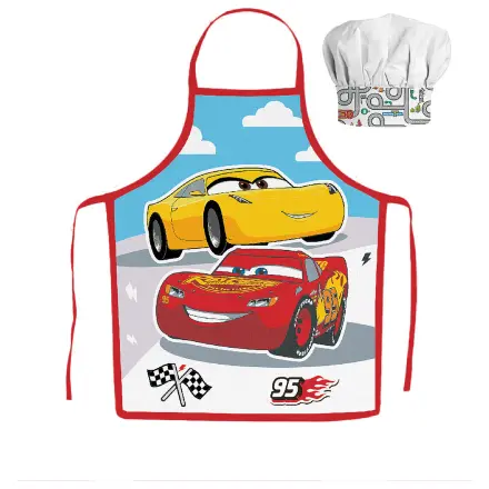 Disney Cars Cruz Ramirez Kinder Schürze 2-teiliges Set Produktfoto