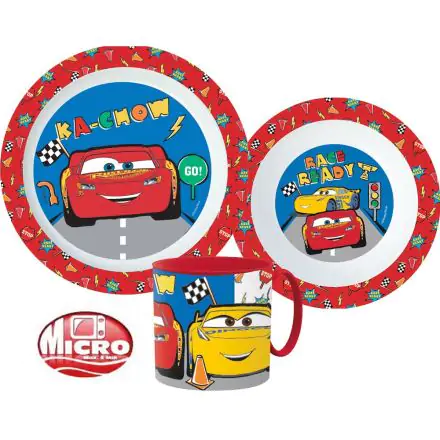 Disney Cars Geschirrset, Mikroplastik Set Produktfoto