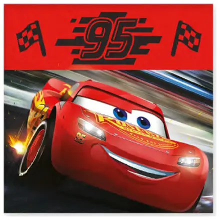 Disney Cars Flag Handtuch, Gesichtshandtuch, Handtuch Produktfoto