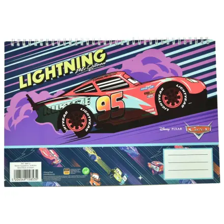 Disney Cars Lightning A/4 Spiral Skizzenbuch, 30 Blatt Produktfoto