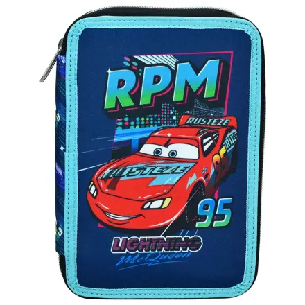 Disney Cars Lightning McQueen Federmäppchen gefüllt, 2 Etagen Produktfoto