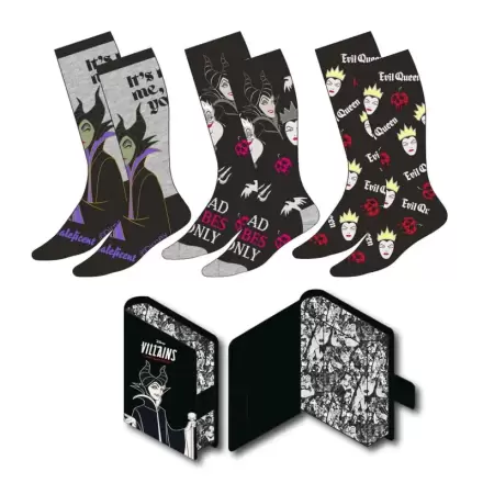 Disney Villains 3er Pack erwachsen Socken termékfotója