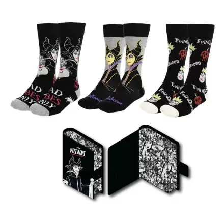 Disney Villains Socken 3er-Pack 36-43 termékfotója